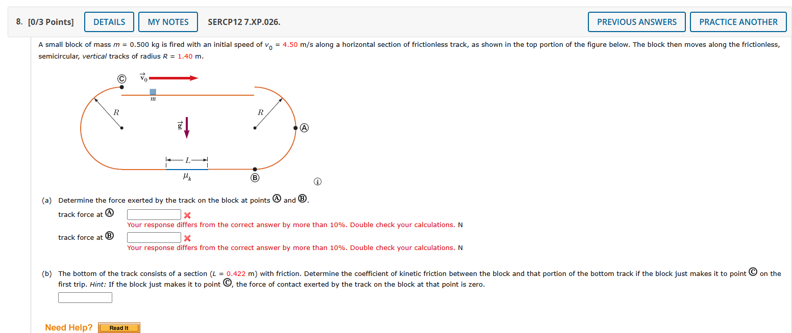 8 . [ 0 / 3 Points ] SERCP 1 2 7 . XP . 0 2 6 . A
