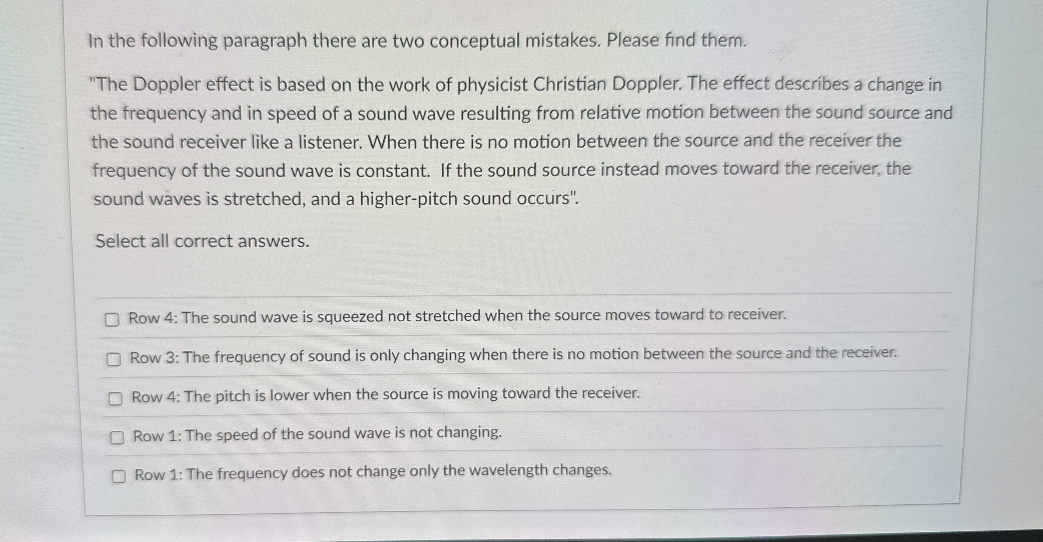 In the following paragraph there are two