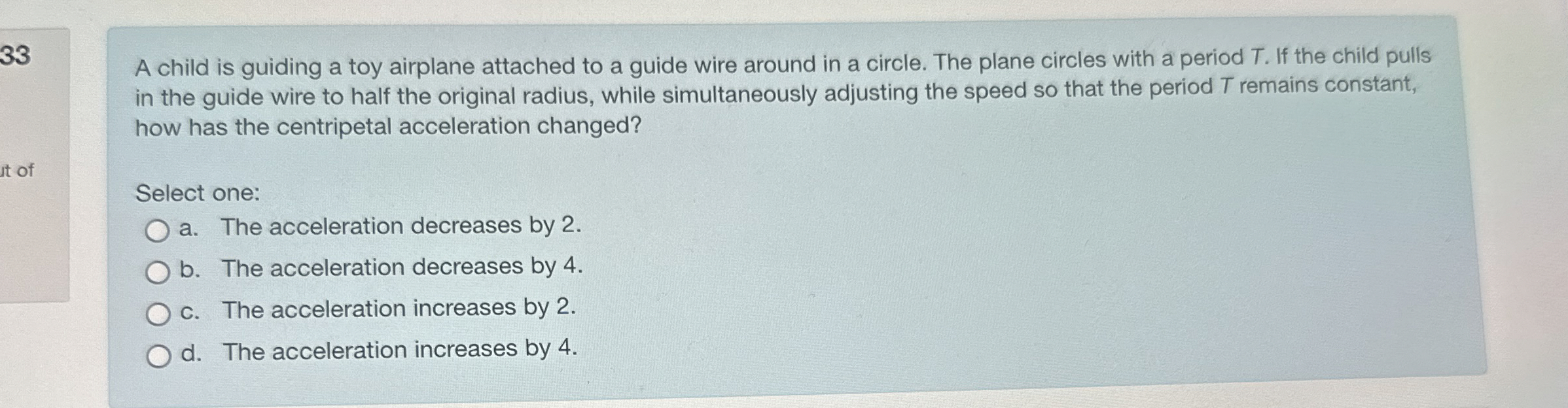 3 3 A child is guiding a toy airplane attached to