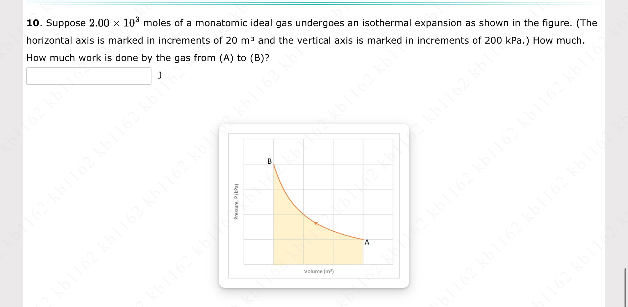 Suppose 2 . 0 0 1 0 3 moles of a monatomic ideal