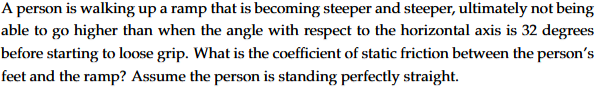 A person is walking up a ramp that is becoming