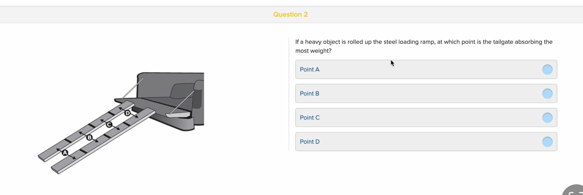 Question 2 If a heavy object is rolled up the