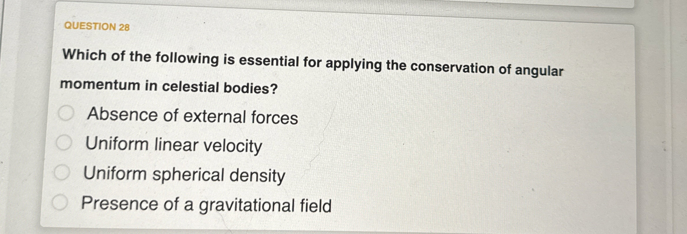 QUESTION 2 8 Which of the following is essential