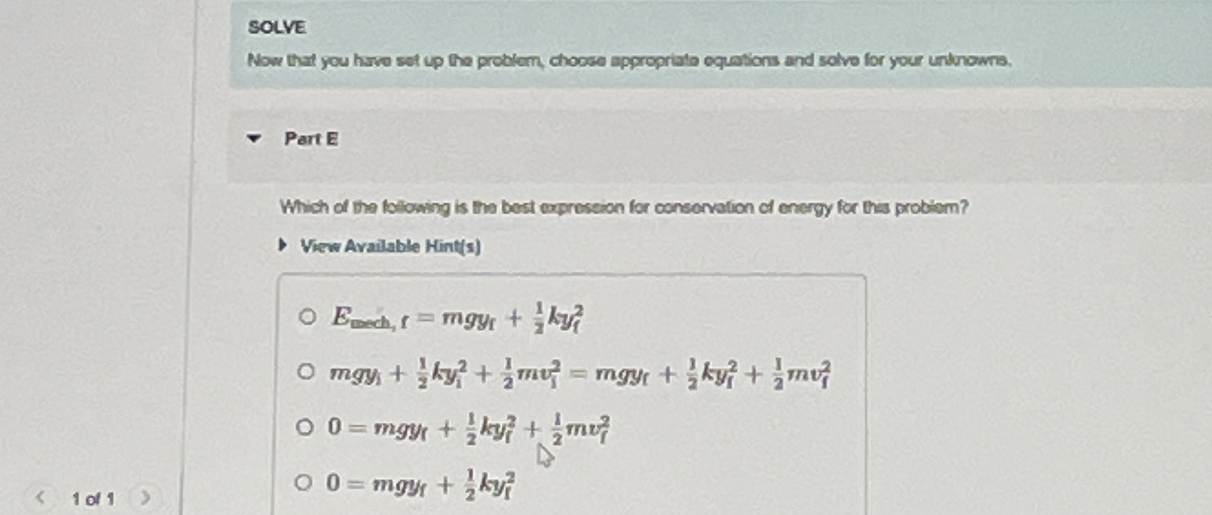 SOLVE Now that you have sot up the problom,