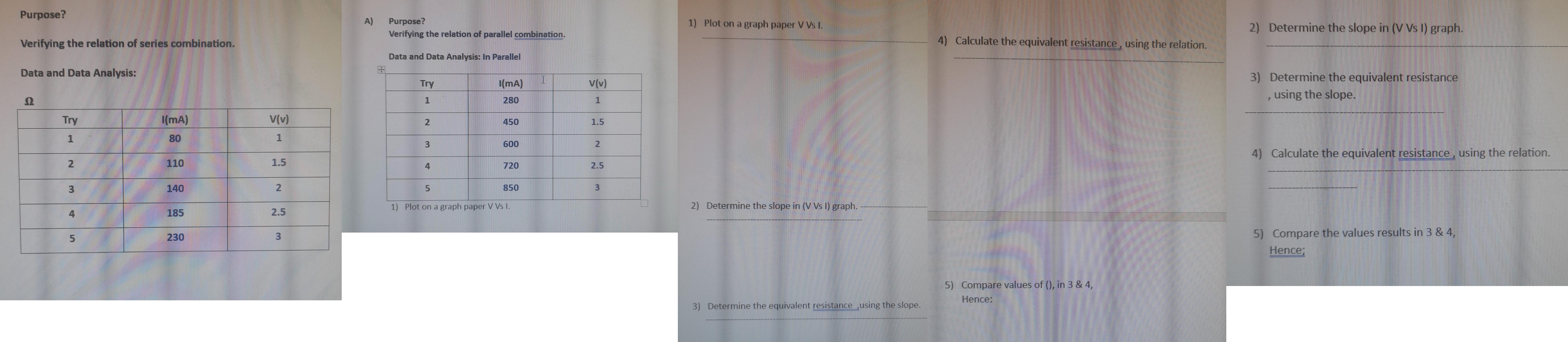 Purpose? Verifying the relation of series