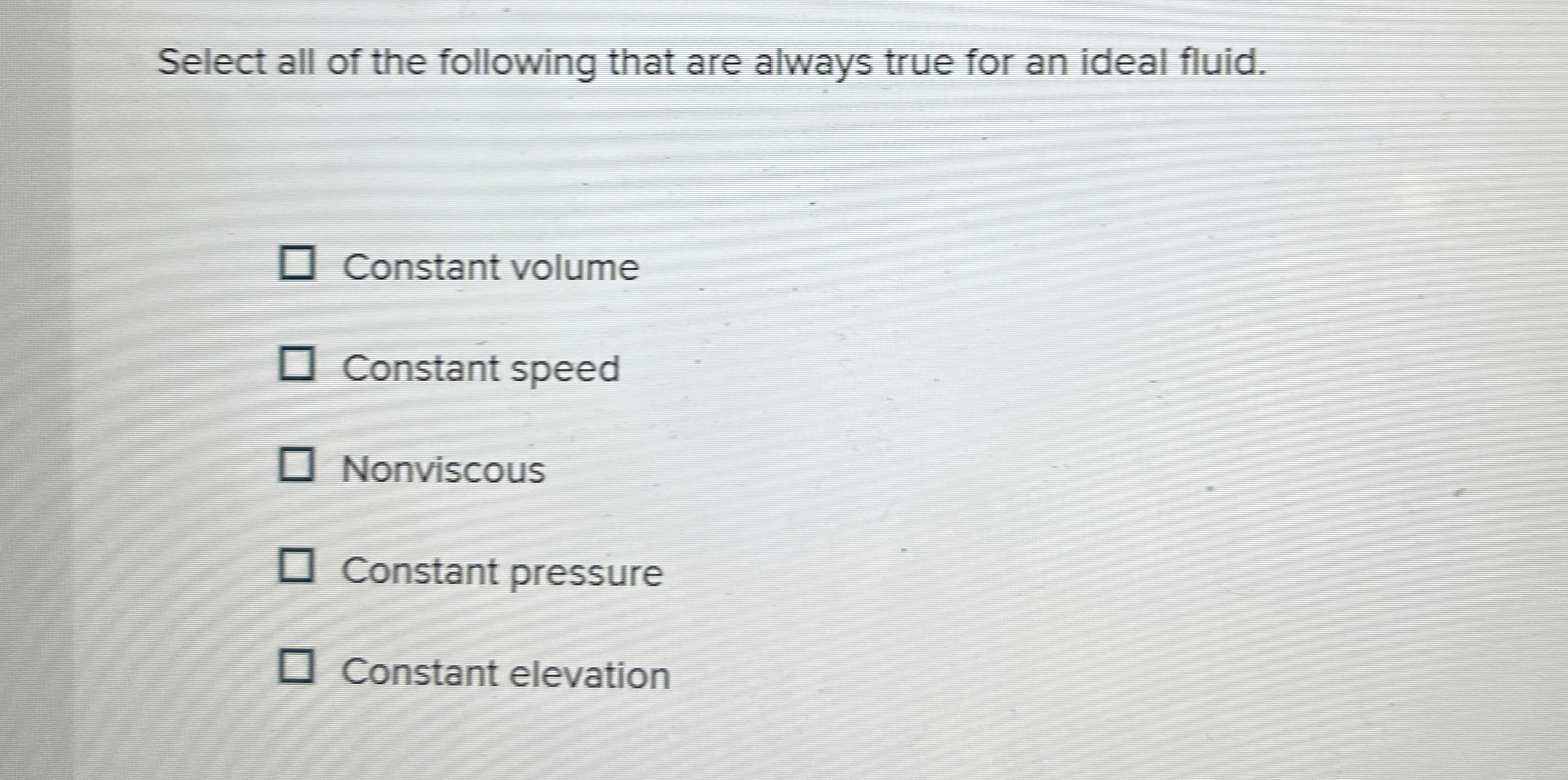 Select all of the following that are always true