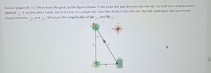 Socuer player 1 1 . 5 7 9 8 m from the goal as