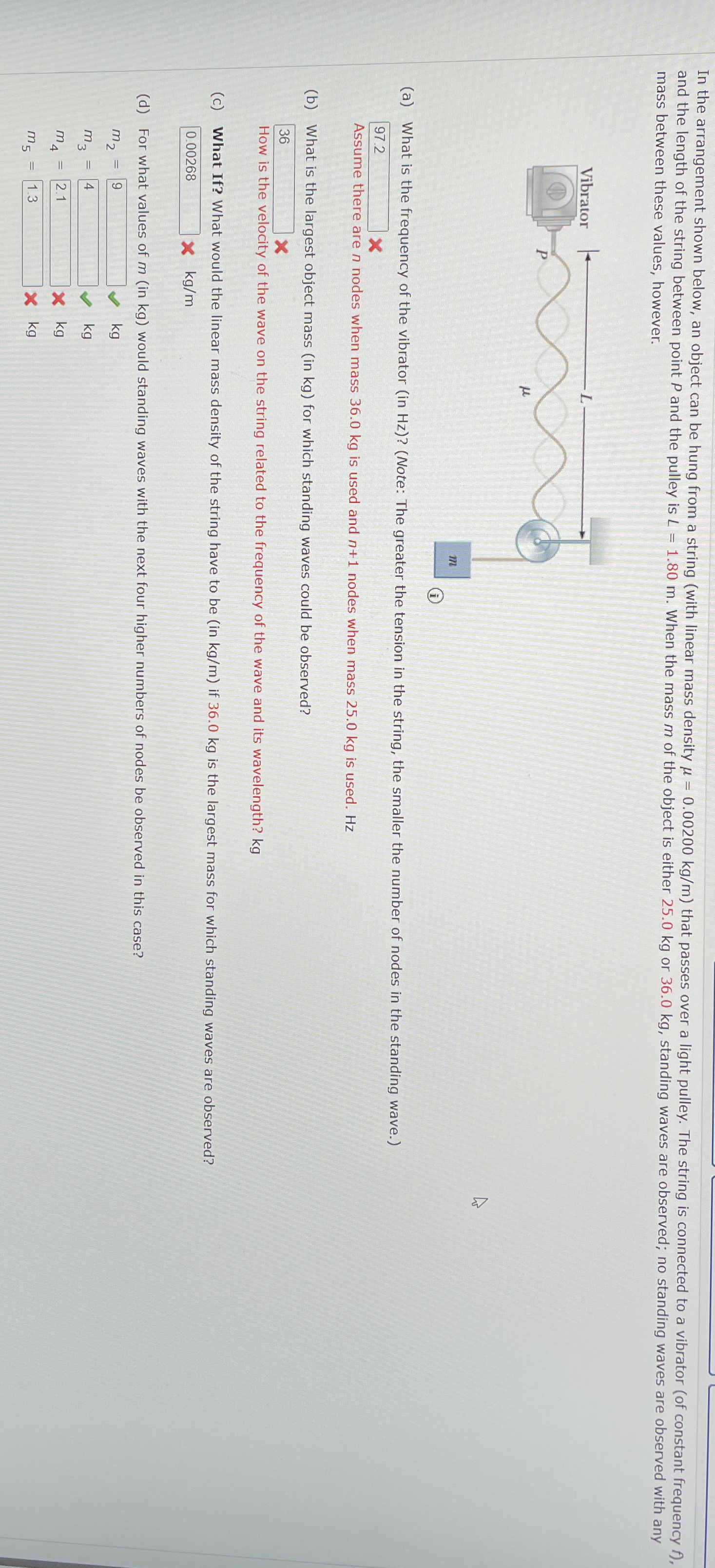 In the arrangement shown below, an object can be