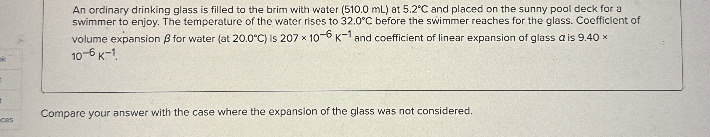 An ordinary drinking glass is filled to the brim