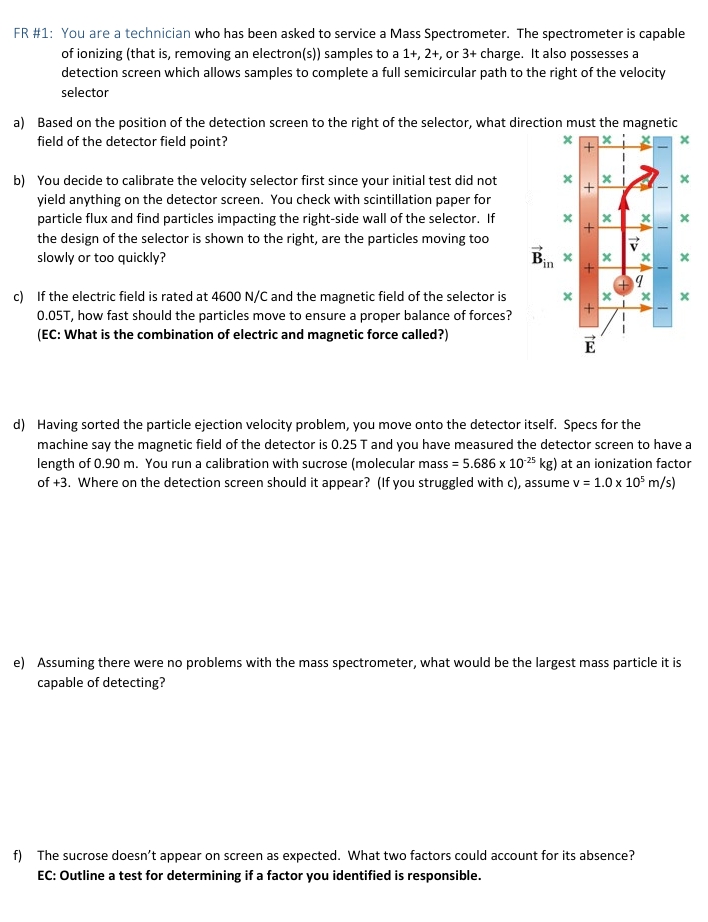 FR \ # 1 : You are a technician who has been