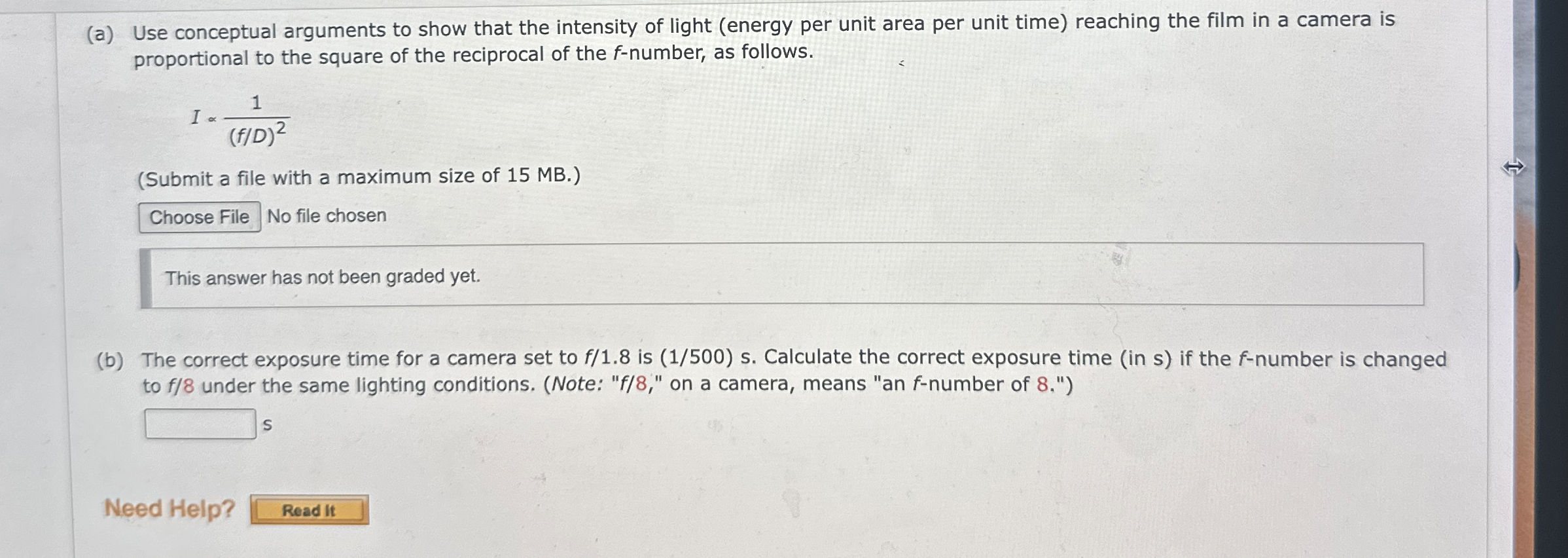 ( a ) Use conceptual arguments to show that the