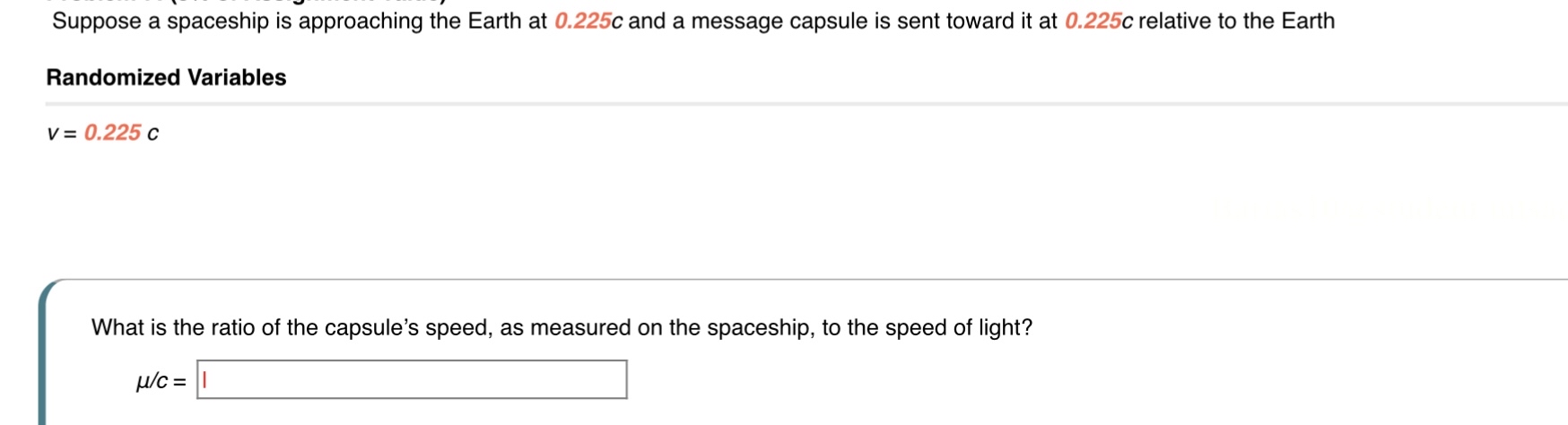 Suppose a spaceship is approaching the Earth at 0