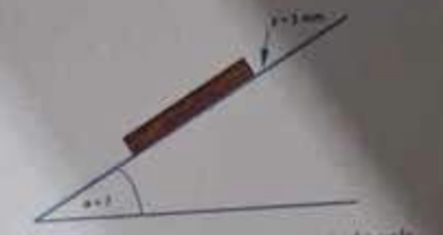 4 . A dock and a plank measuring 5 m x 2 m are