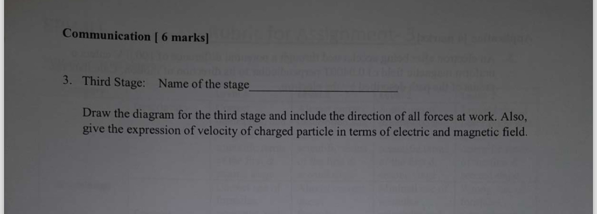 3 . Third Stage: Name of the stag Draw the