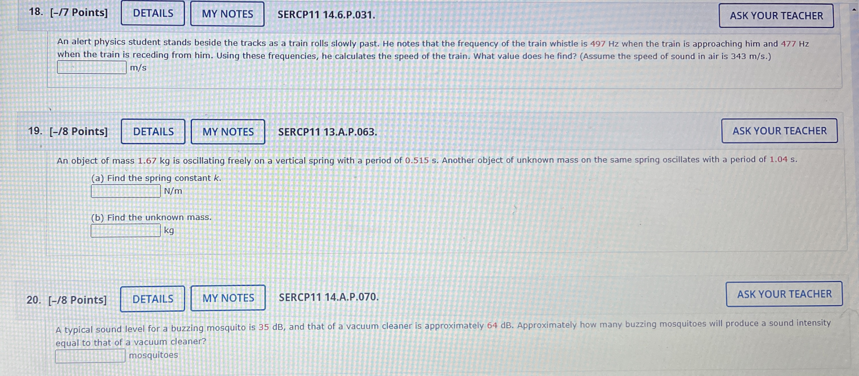 Please answer 1 8 , 1 9 , 2 0 and show all work.