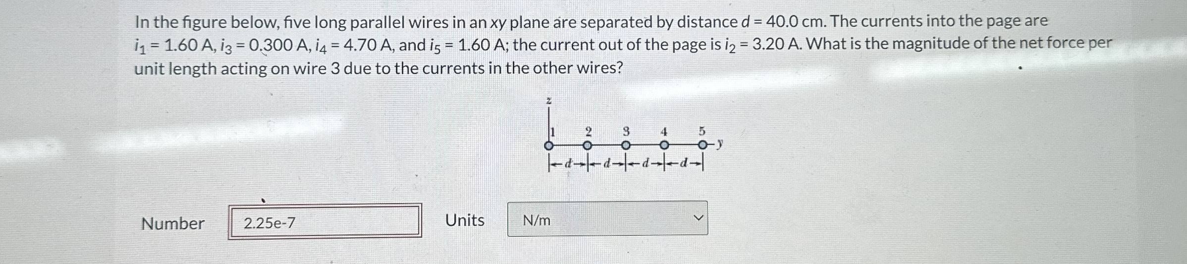 A long solenoid has 1 5 0 turns ? c m and carries