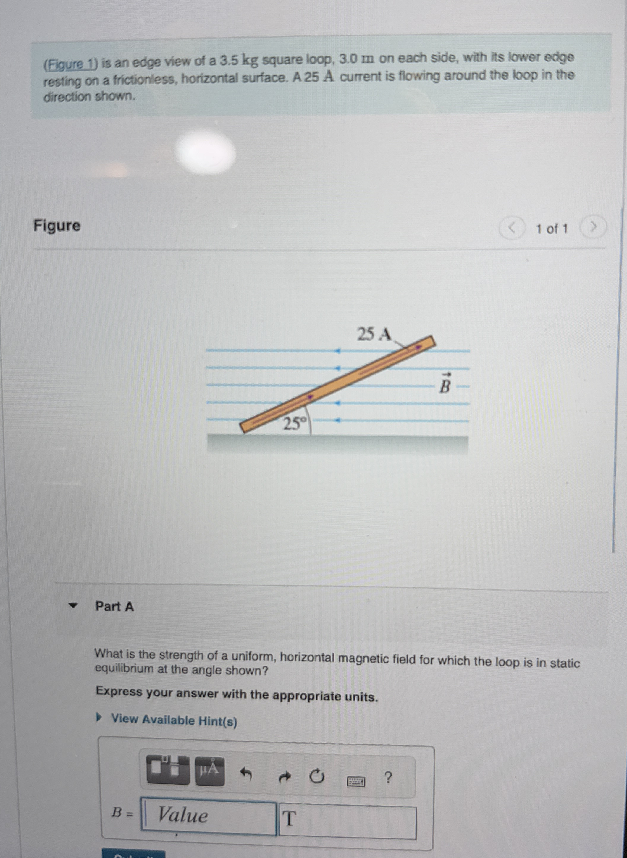 ( Figure 1 ) is an edge view of a 3 . 5 kg square