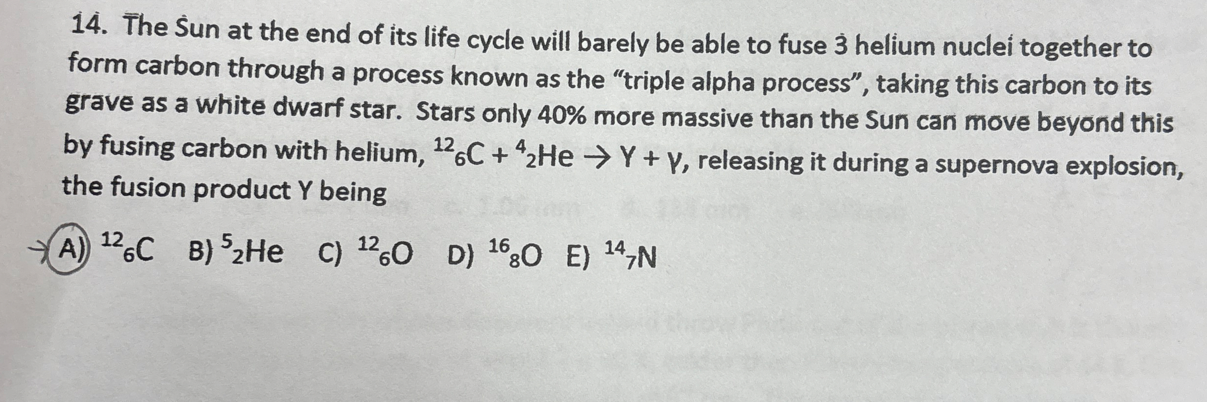 The Sun at the end of its life cycle will barely