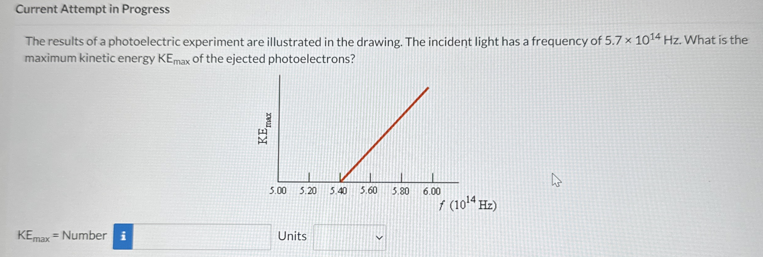 Current Attempt in Progress The results of a