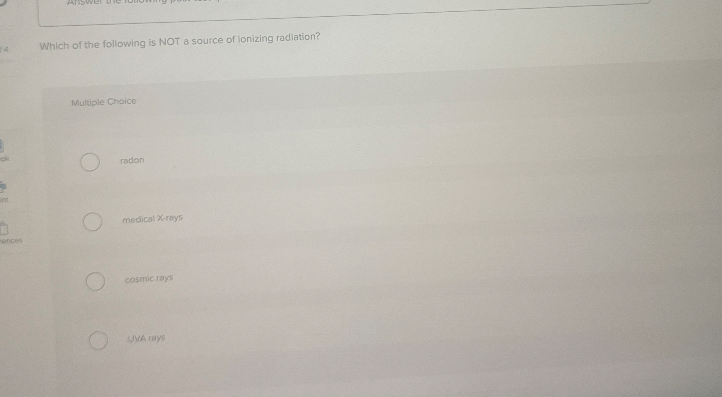 Which of the following is NOT a source of