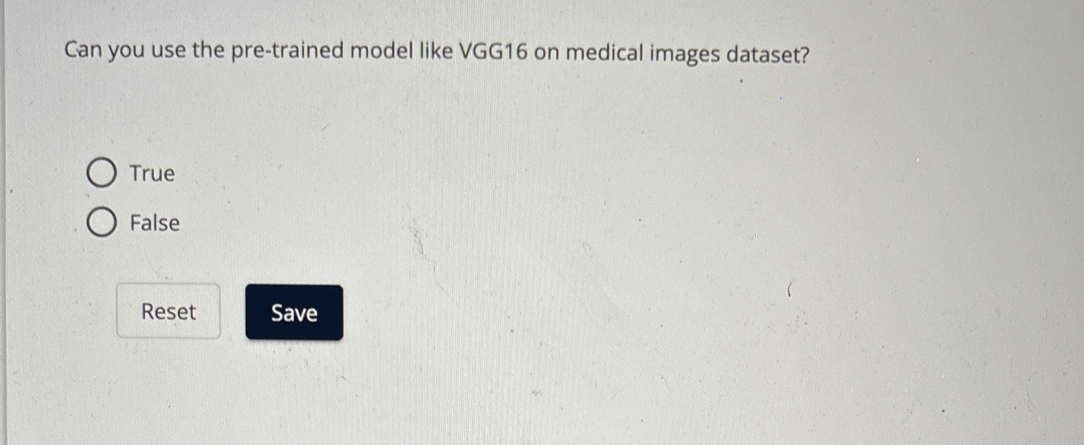 Can you use the pre - trained model like VGG 1 6