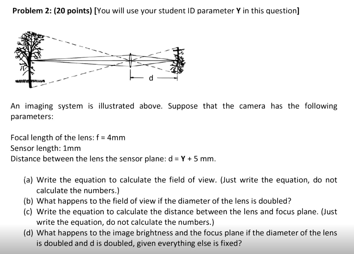 Problem 2 : ( 2 0 points ) [ You will use your