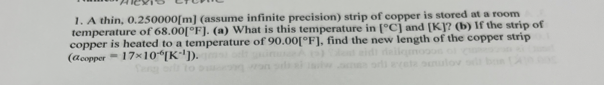 A thin, 0 . 2 5 0 0 0 0 [ m ] ( assume infinite