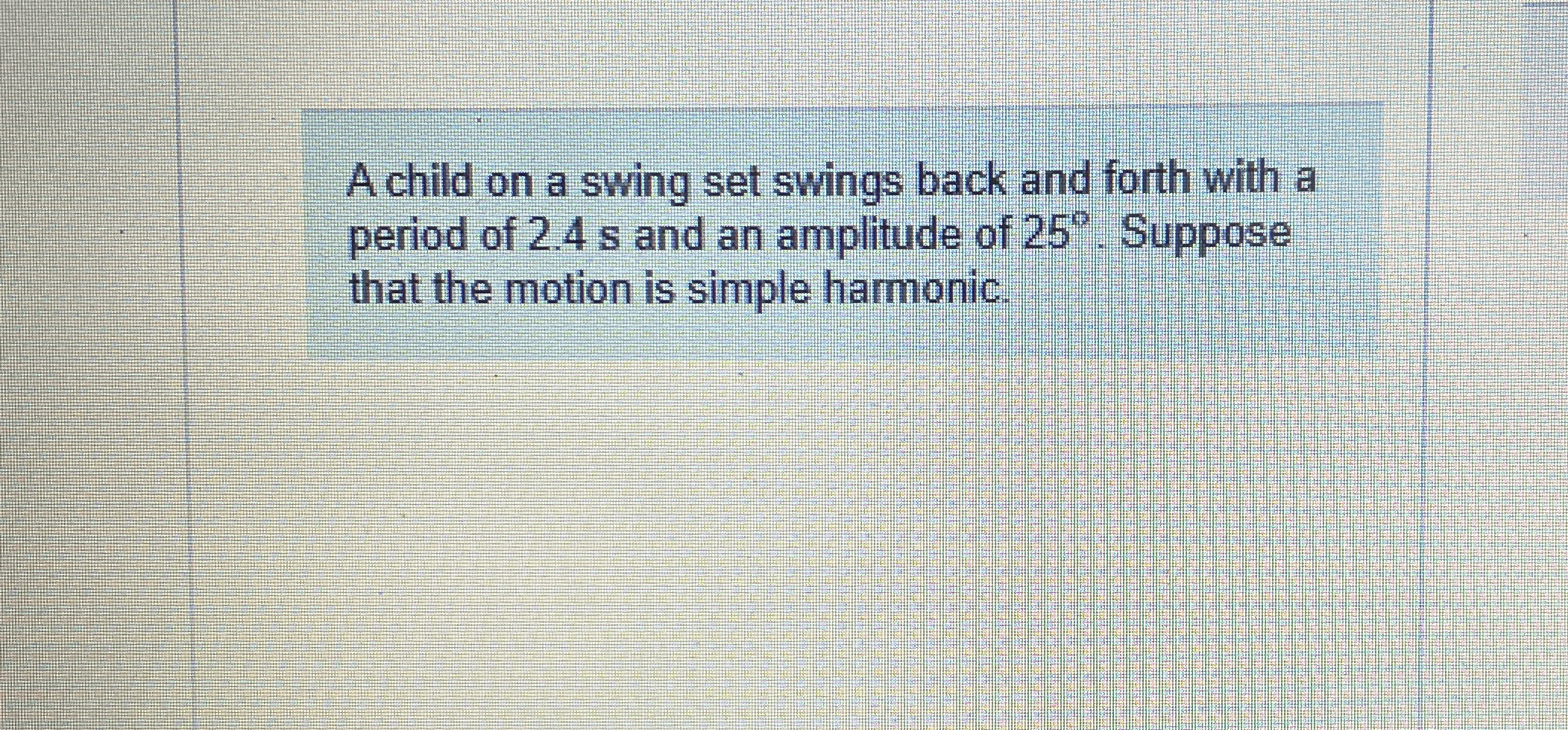 A child on a swing set swings back and forth with