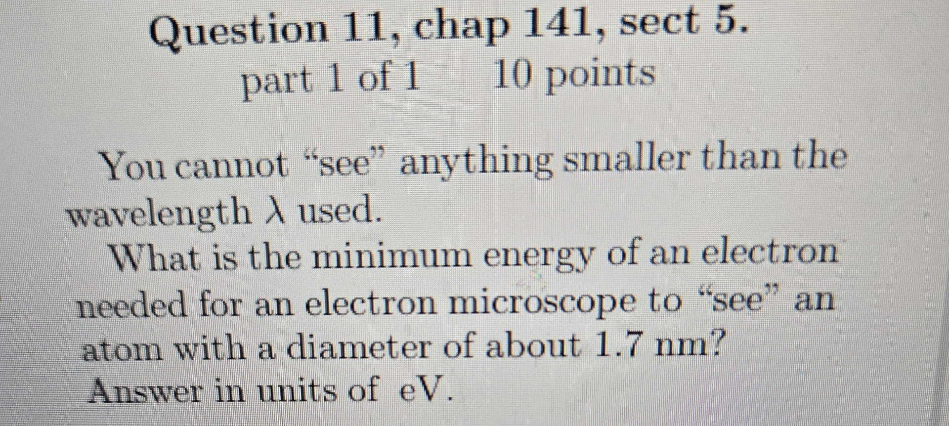 Question 1 1 , chap 1 4 1 , sect 5 . part 1 of 1