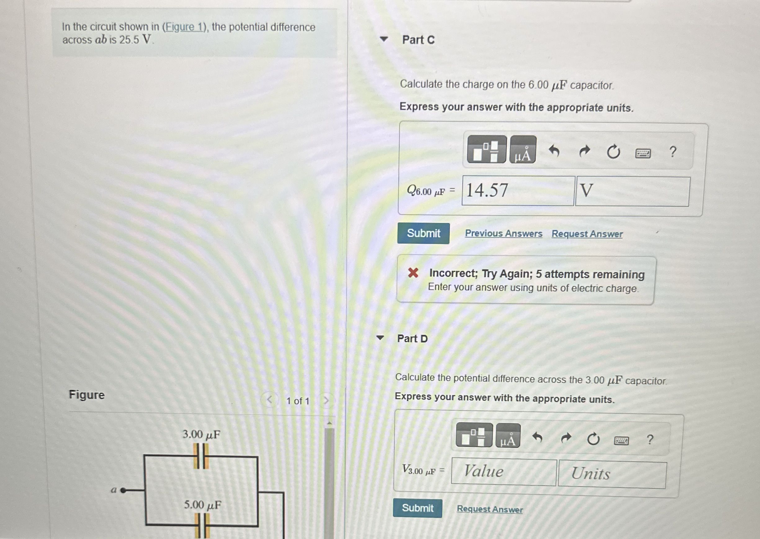In the circuit shown in ( Figure 1 ) , the