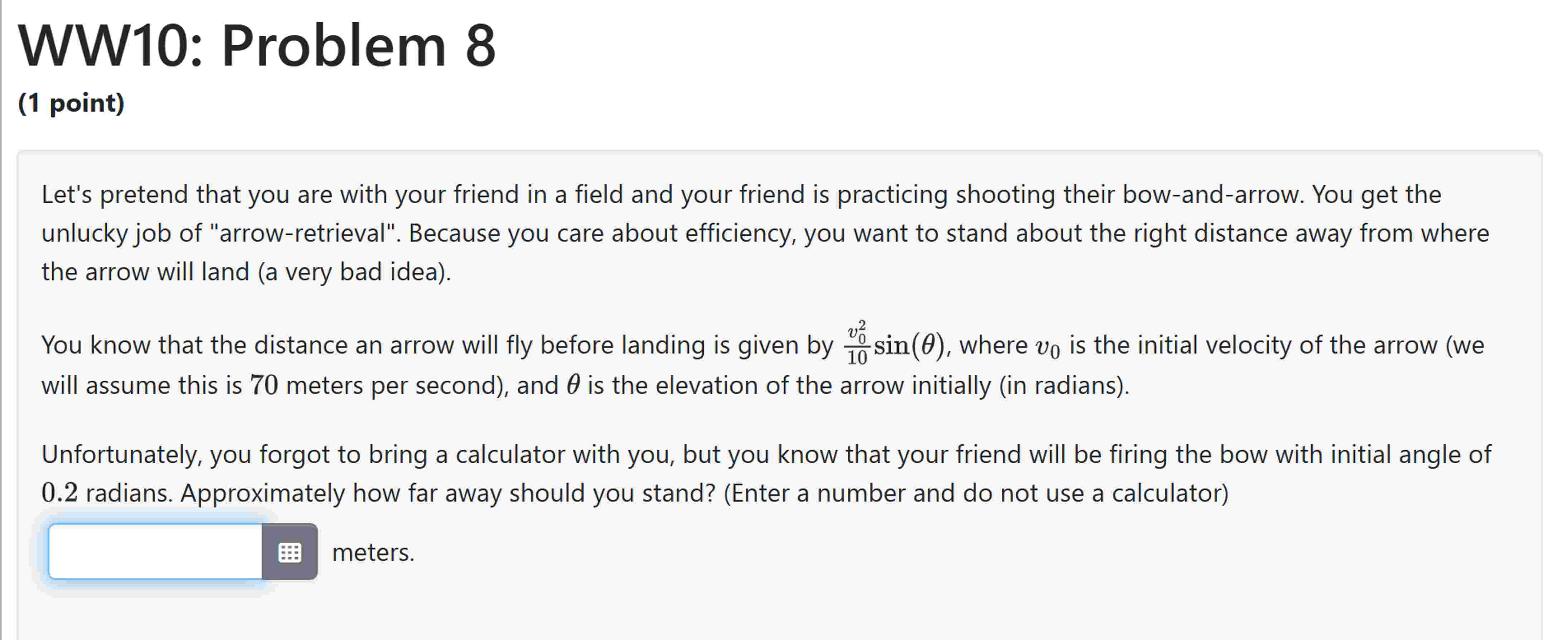 Differential Calc: Let's pretend that you are