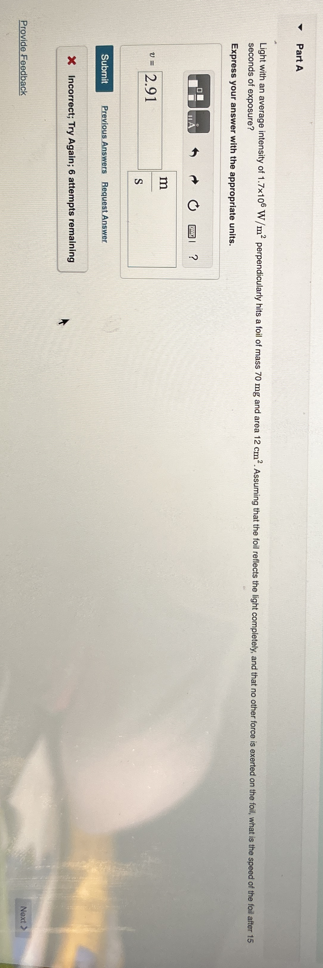 Part A seconds of exposure? Express your answer