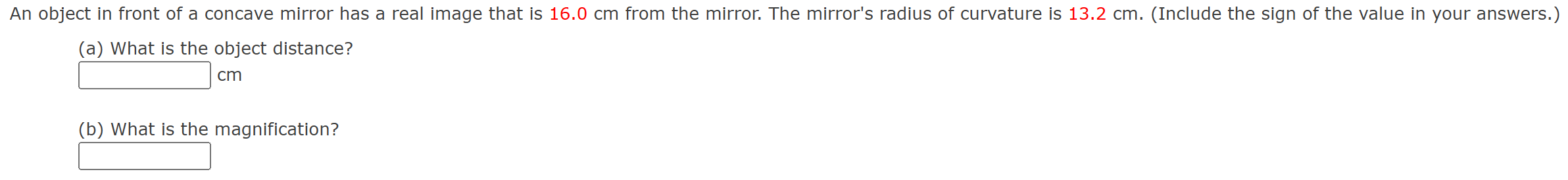 An object in front of a concave mirror has a real