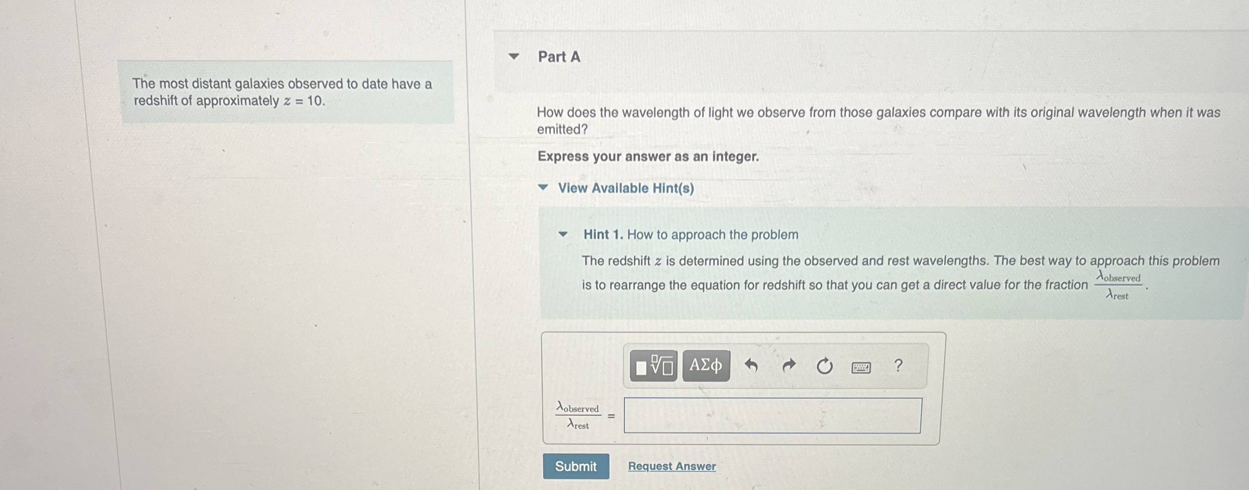 The most distant galaxies observed to date have a