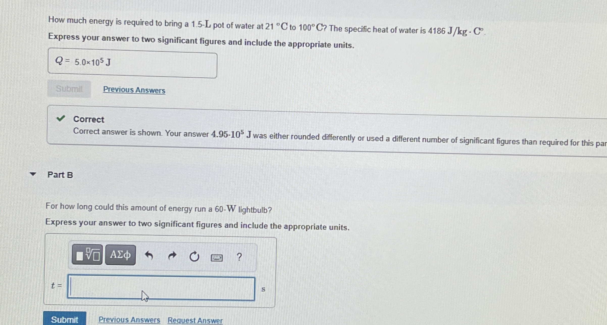 How much energy is required to bring a 1 . 5 - L