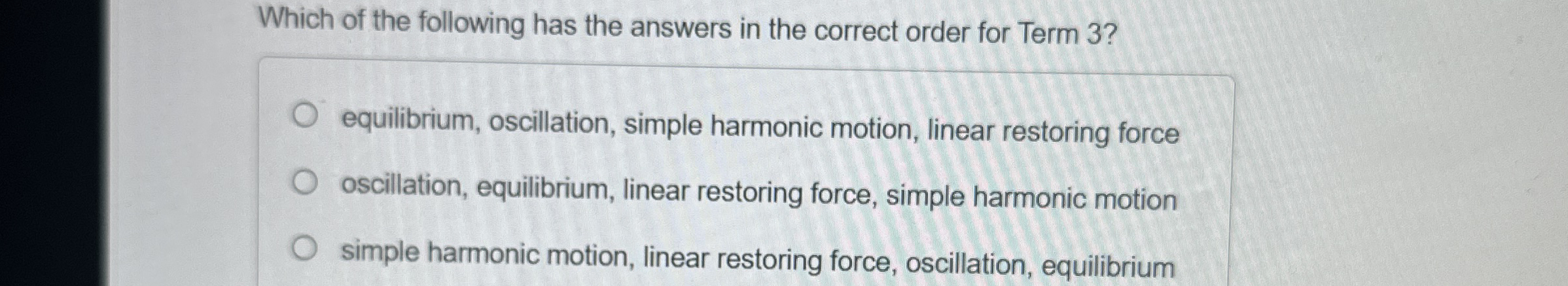 Which of the following has the answers in the