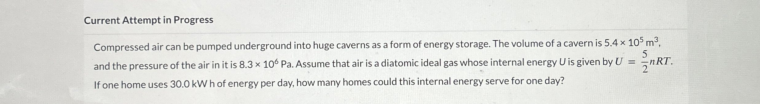 Current Attempt in Progress Compressed air can be