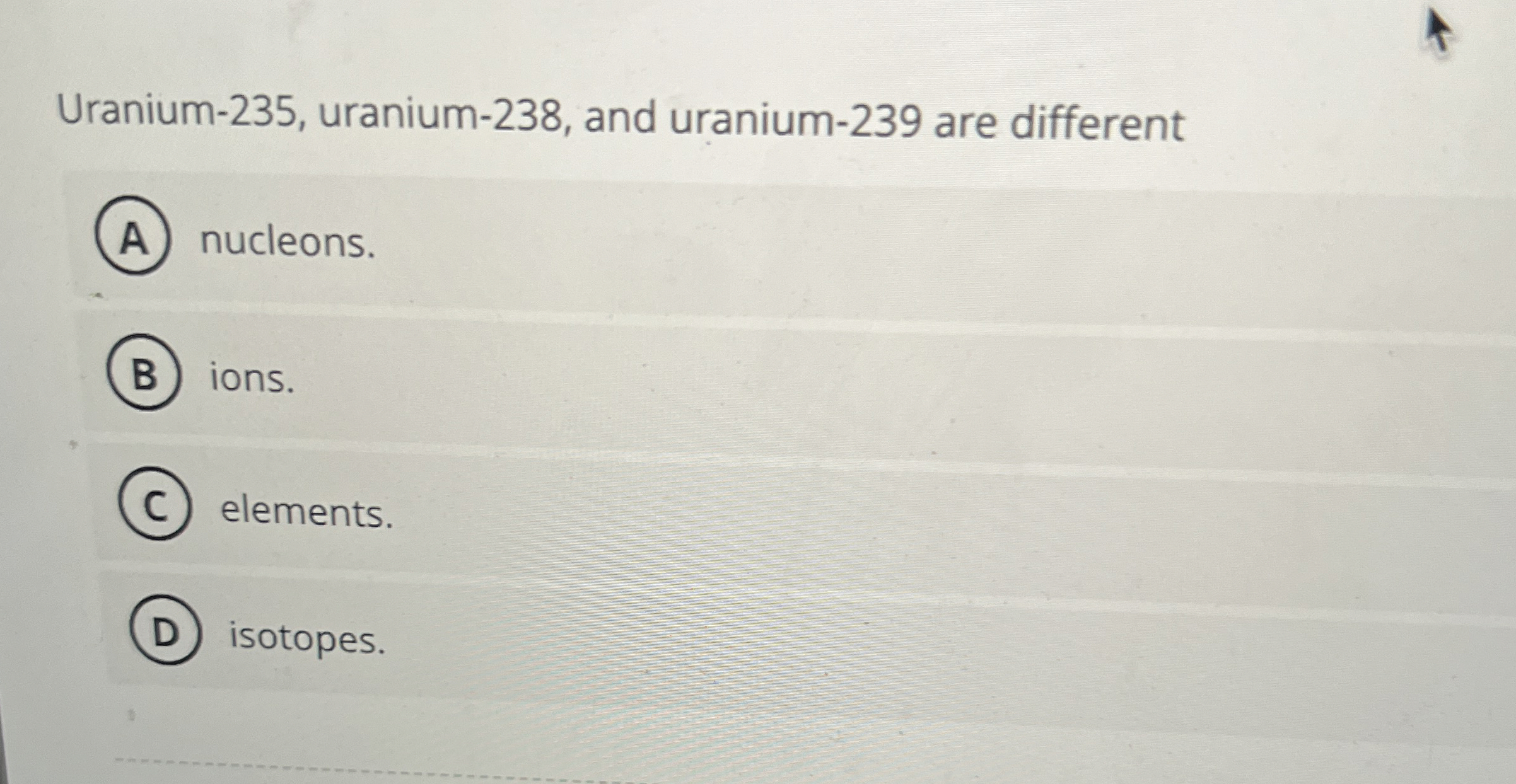 Uranium - 2 3 5 , uranium - 2 3 8 , and uranium -