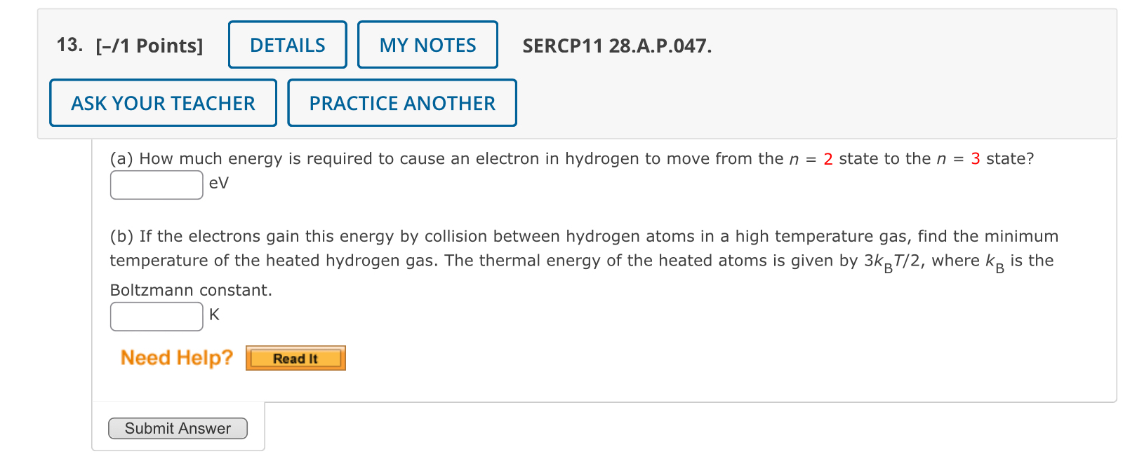 [ - / 1 Points ] SERCP 1 1 2 8 . A . P . 0 4 7 .