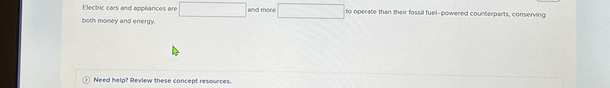 Electric cars and appliances are and more -