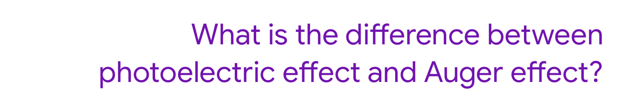 What is the difference between photoelectric