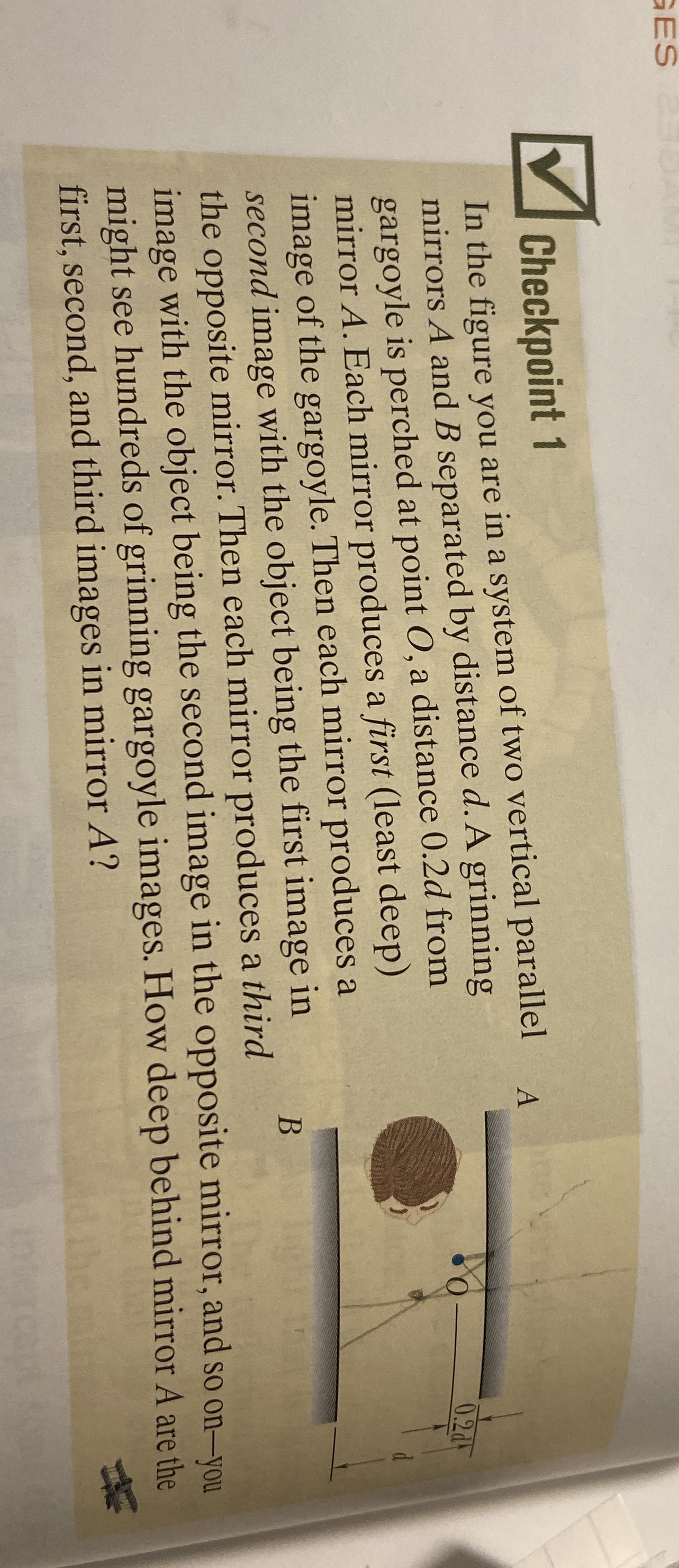 Checkpoint 1 In the figure you are in a system of