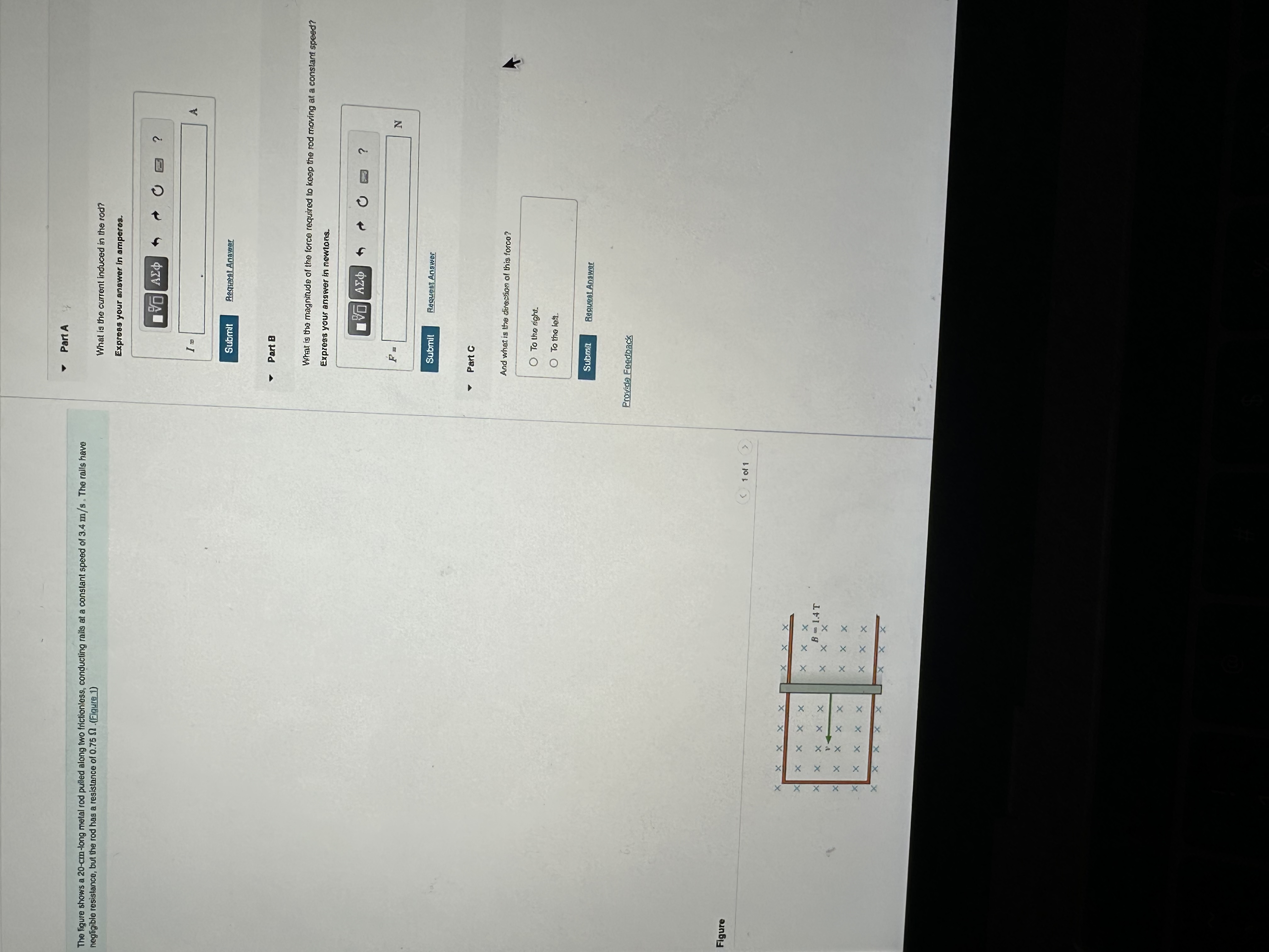 The figura shows a 2 0 - c m tong metal rod