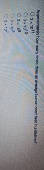 Approximatoly how many times does an average