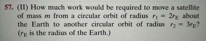 ( II ) How much work would be required to move a