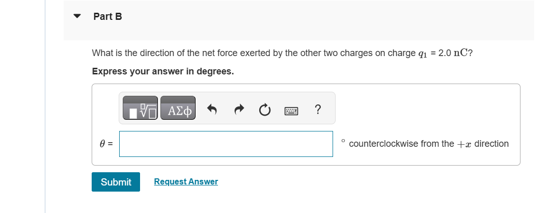 code class = "asciimath"  style="width: 25%; display: block; margin-left: 0; margin-right: auto;"></a></div>                                                                                    </h2>
                                                                            </div>
                                </div>
                                                                <div class="related-question-statment col-md-12 col-lg-12">
                                    <div class="no-padding question-statement-complete-placement">
                                                                                <h2 class="small_h2">
                                            <a href="/study-help/questions/a-current-of-i-0-6-5-a-26628218"
                                               class="related-question-statement-styling">A current of I = 0 . 6 5 A is charging a capacitor that has square plates of area A . Express the electric flux E , in terms of q and 0 .</a>                                                                                    </h2>
                                                                            </div>
                                </div>
                                                                <div class="related-question-statment col-md-12 col-lg-12">
                                    <div class="no-padding question-statement-complete-placement">
                                                                                <h2 class="small_h2">
                                            <a href="/study-help/questions/current-attempt-in-progress-a-1-4-n-force-with-26628219"
                                               class="related-question-statement-styling">Current Attempt in Progress A 1 4 N force with a fixed orientation does work on a particle as the particle moves through displacement vec ( d ) = ( 4 hat ( i ) - 5 hat ( j ) + 4 widehat ( k ) ) m . What is the angle between the force and the displacement if the change in the particle