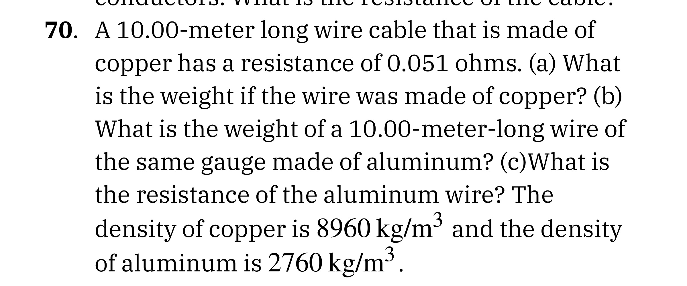 A 1 0 . 0 0 - meter long wire cable that is made
