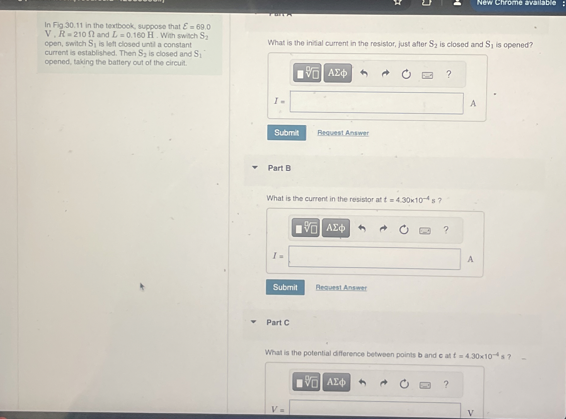 New Chrome available In Fig. 3 0 . 1 1 in the