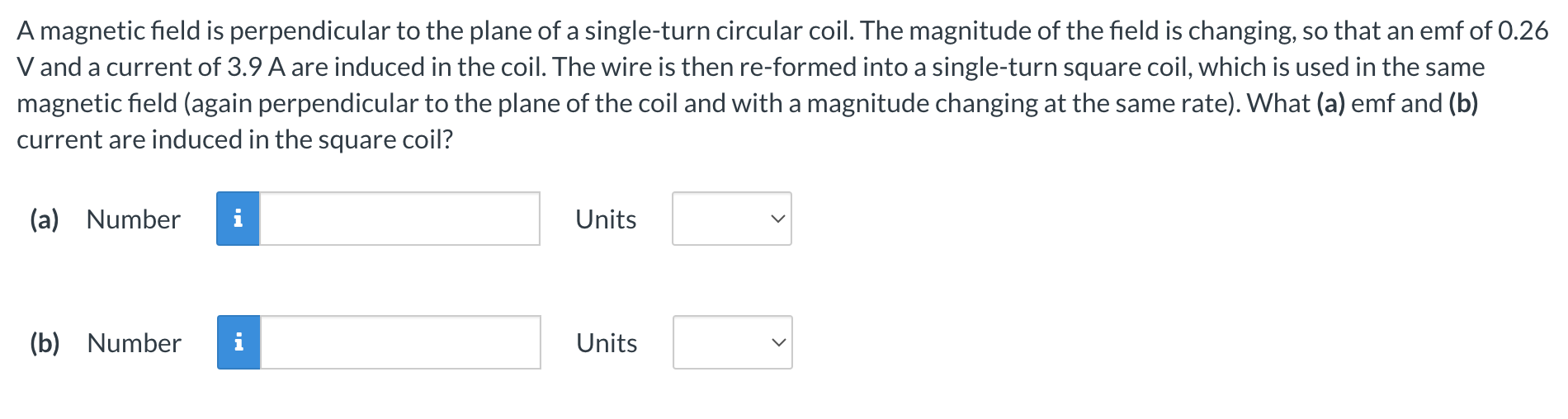 A magnetic field is perpendicular to the plane of