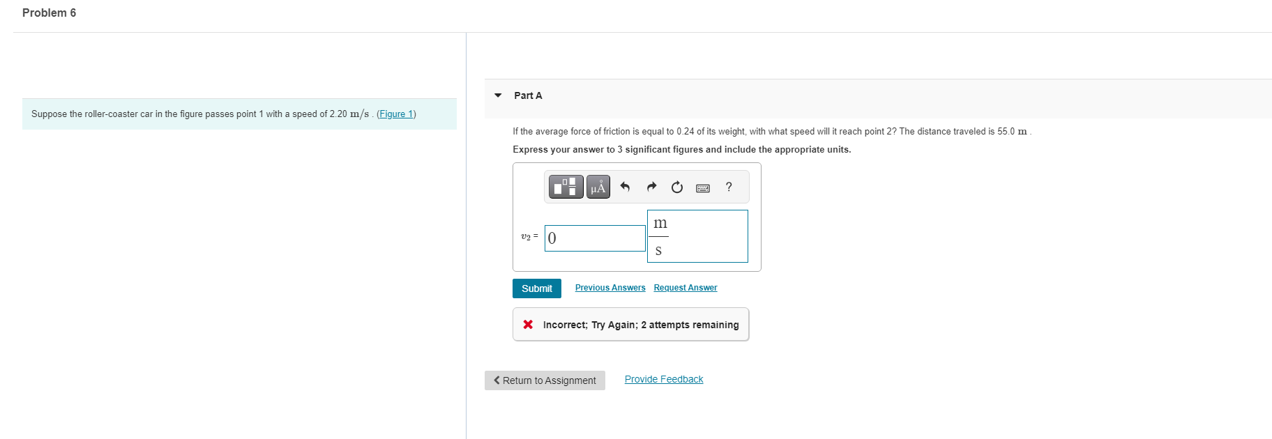 Suppose the roller - coaster car in the figure